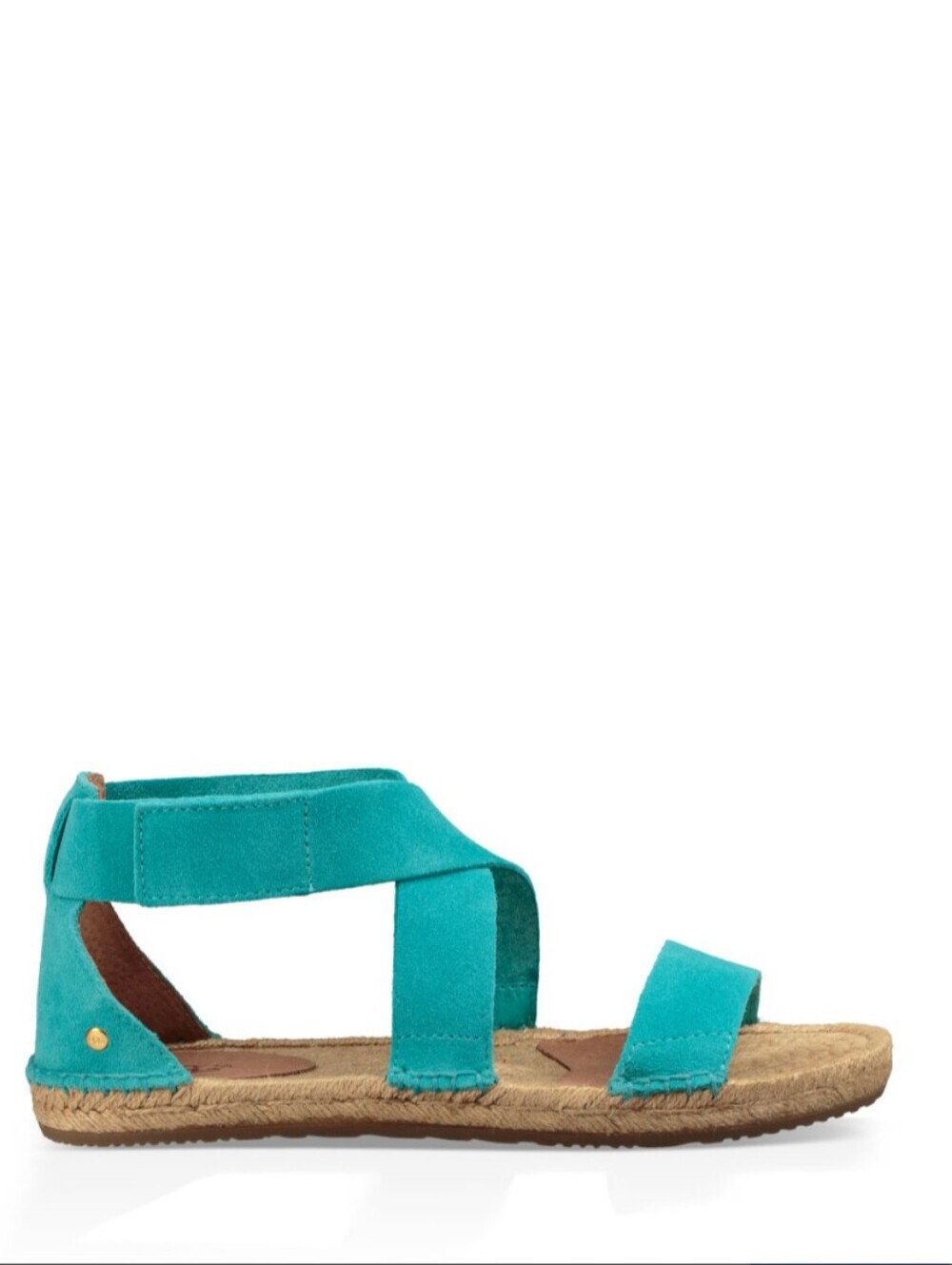 UGG Turquoise Suede Espadrille Insole Size 9.